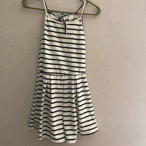 Like new pleated striped romper